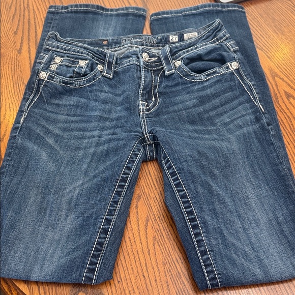 Miss Me Mid-Rise Boot Cut Jeans, 27x32 - Picture 7 of 10